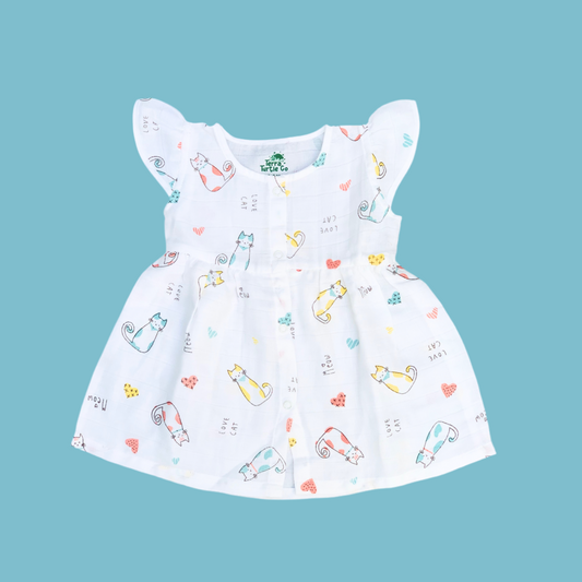 MUSLIN FROCK - CAT