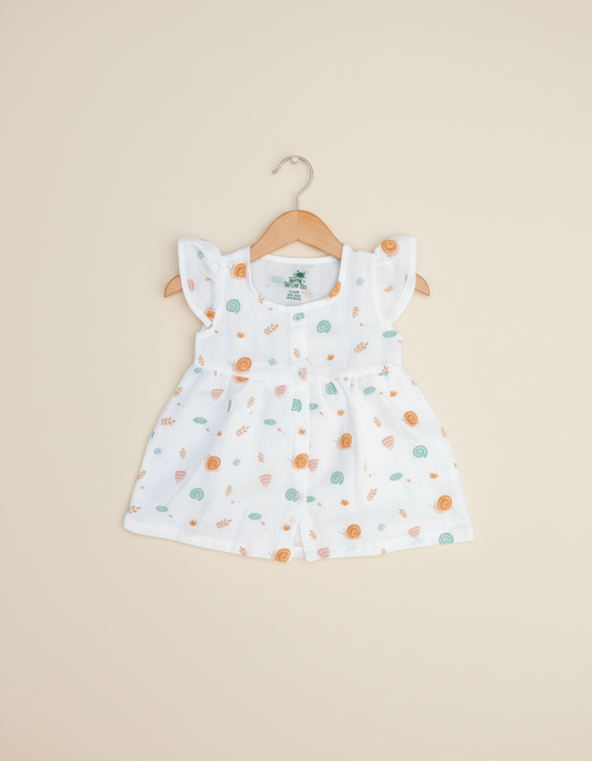 MUSLIN FROCK - SNAIL