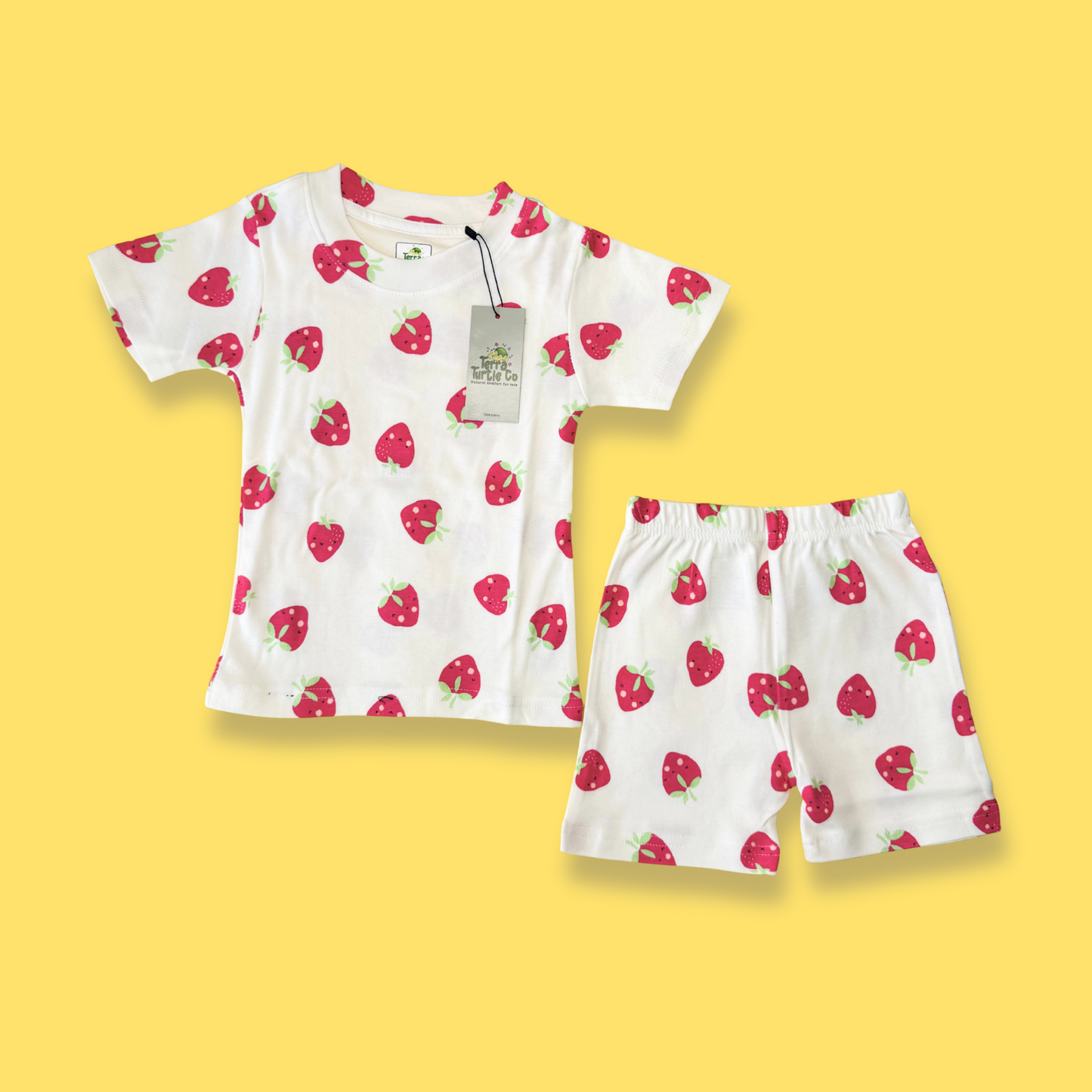 Shorts Set - Strawberry