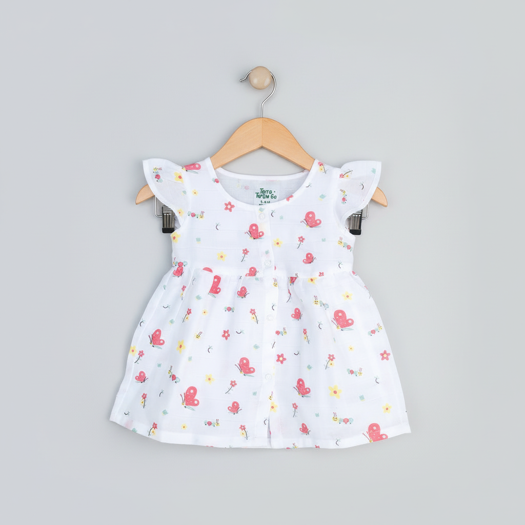 MUSLIN FROCK - Butterfly