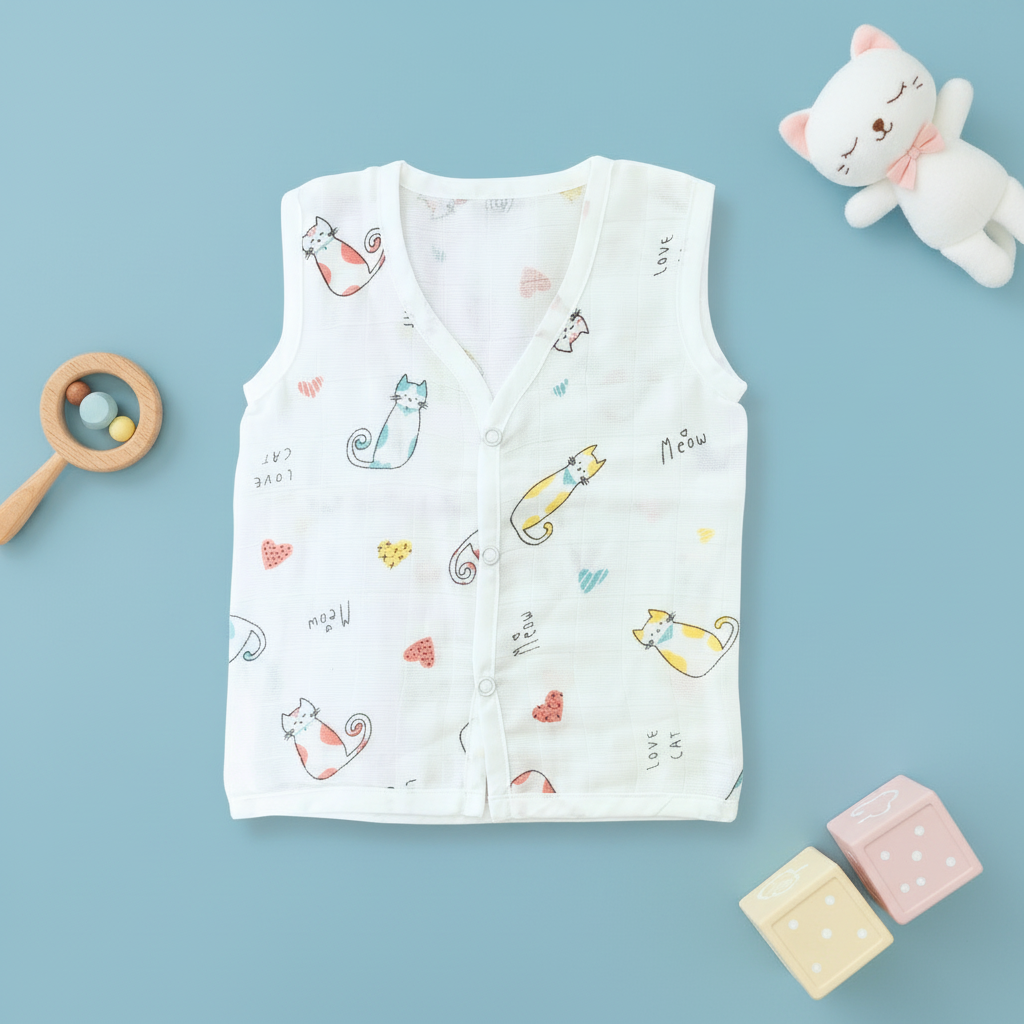 Muslin Jabla Sleeveless - CAT