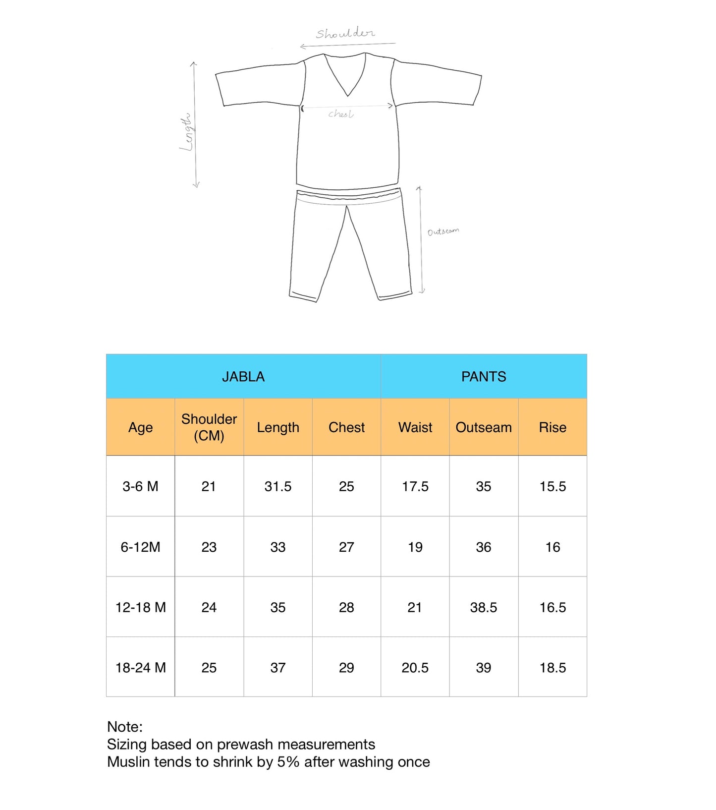 Muslin Pajama Set - Cat