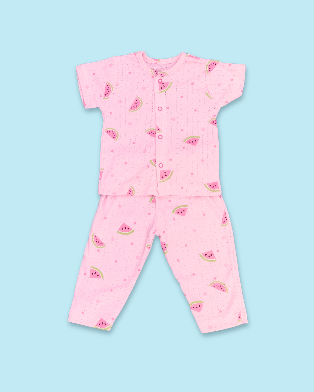 Mini Pajama Set - Pink Watermelon