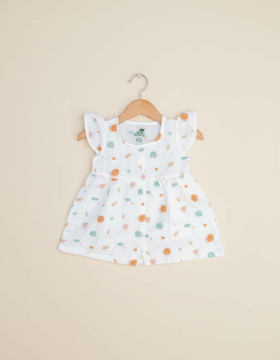MUSLIN FROCK - SNAIL