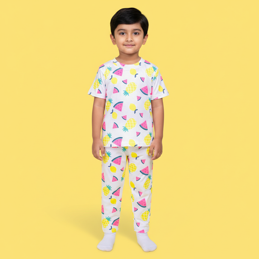 Half Sleeve PJ - Fruit Punch